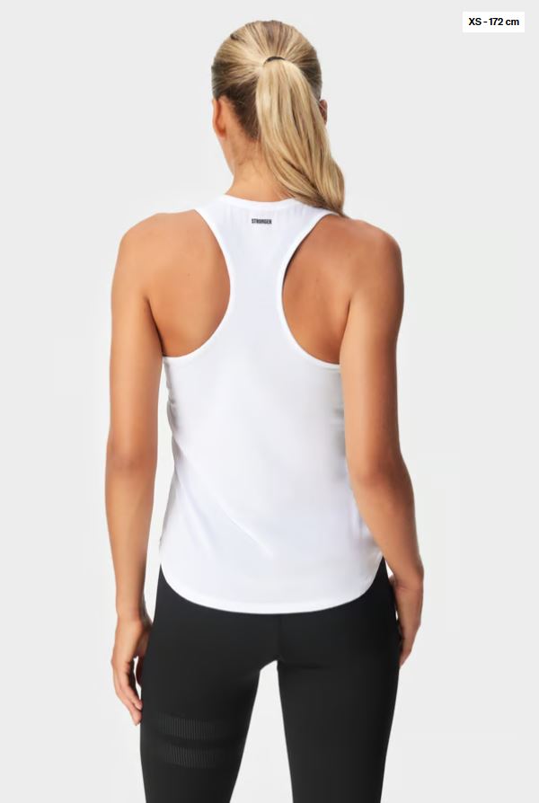 Stronger Airy Racerback Bolur Hvítur - Image 2