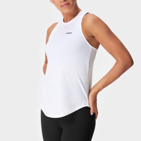 Stronger Airy Racerback Bolur Hvítur