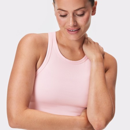 Stronger The One Hlýrabolur Bleikur