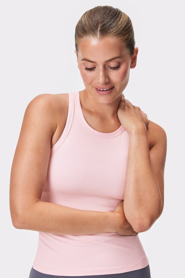 Stronger The One Hlýrabolur Bleikur