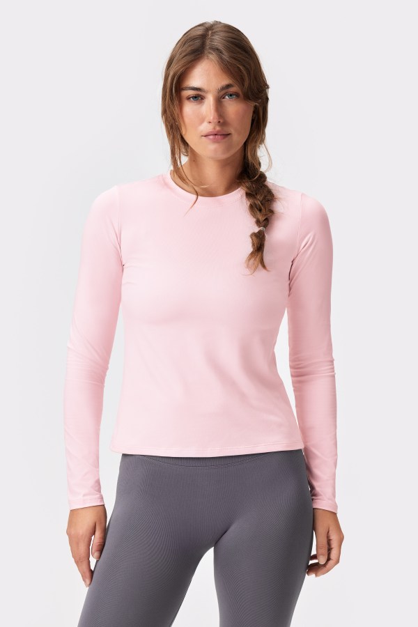 Stronger The One Langermabolur Bleikur