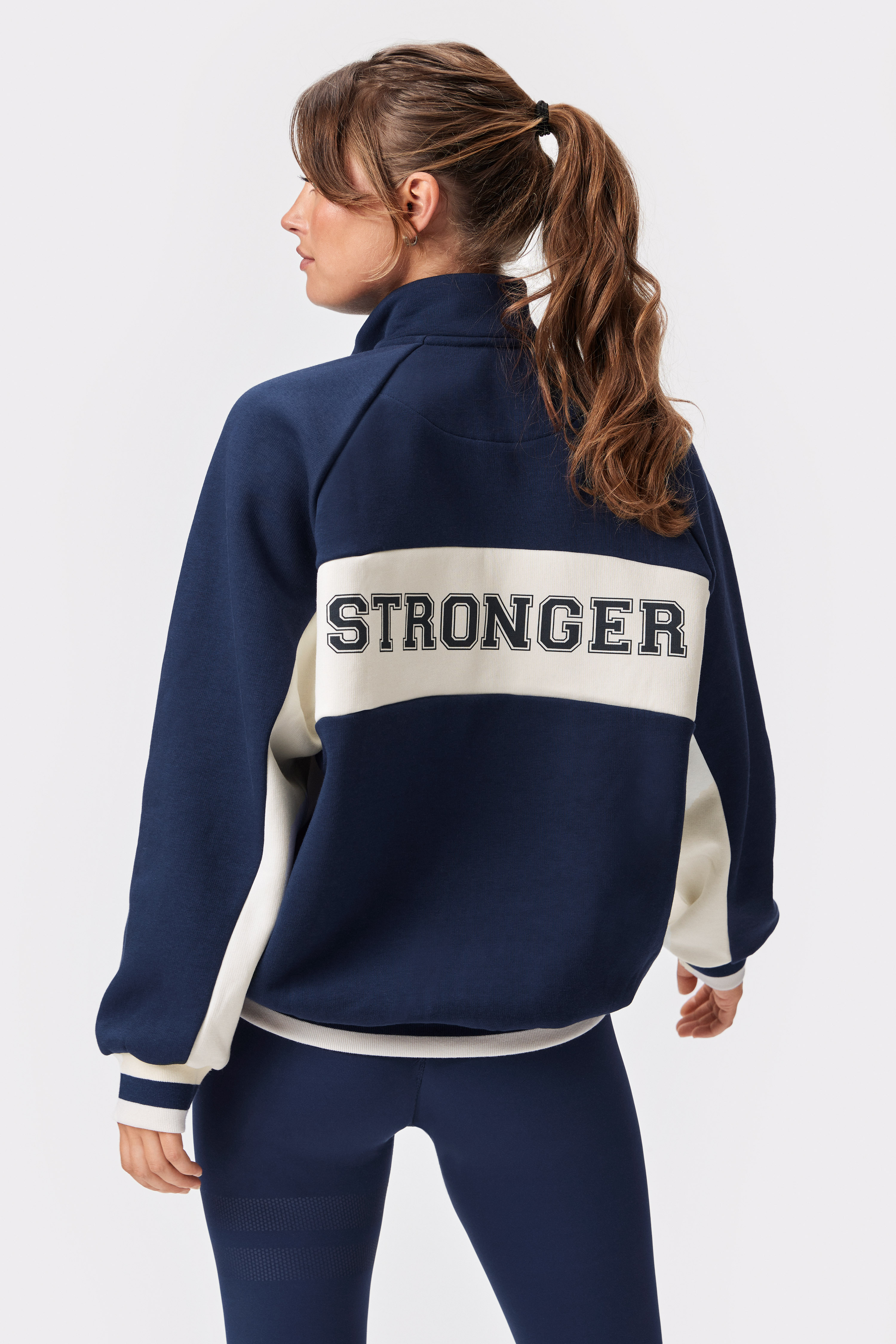 Stronger Varsity Zip Peysa - Image 4
