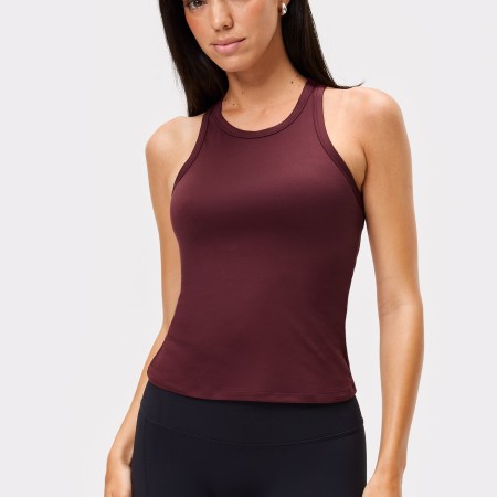 Stronger The One Hlýrabolur Vínrauður