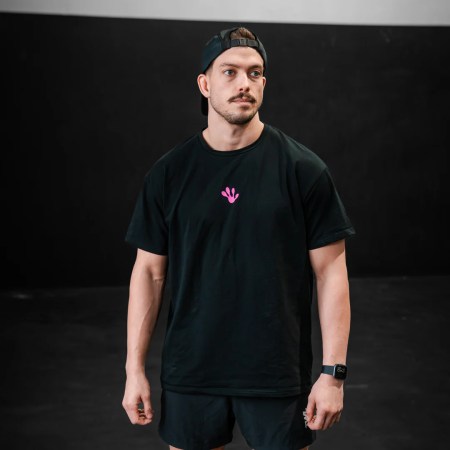 Frog Oversized Bolur Svartur/Bleikur