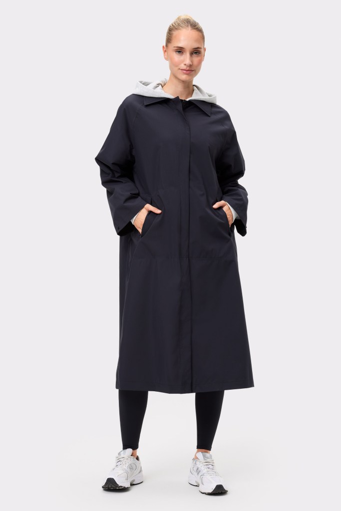 Stronger Rain Trench Coat - Black